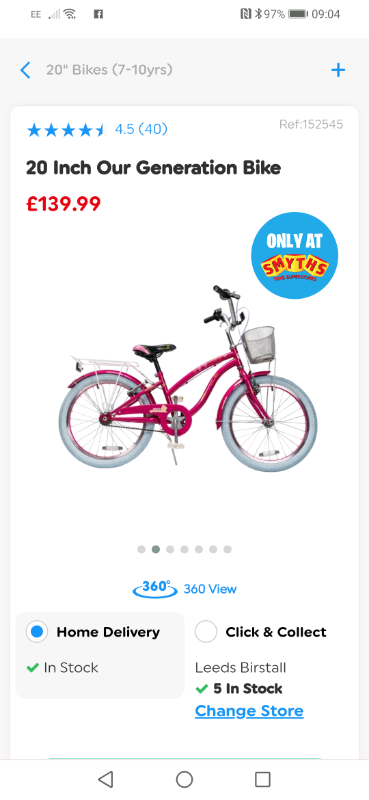 our generation bike smyths